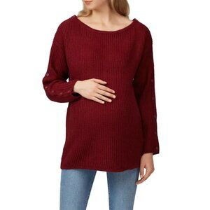 NOM Maternity Odette Nursing Maternity Sweater size medium